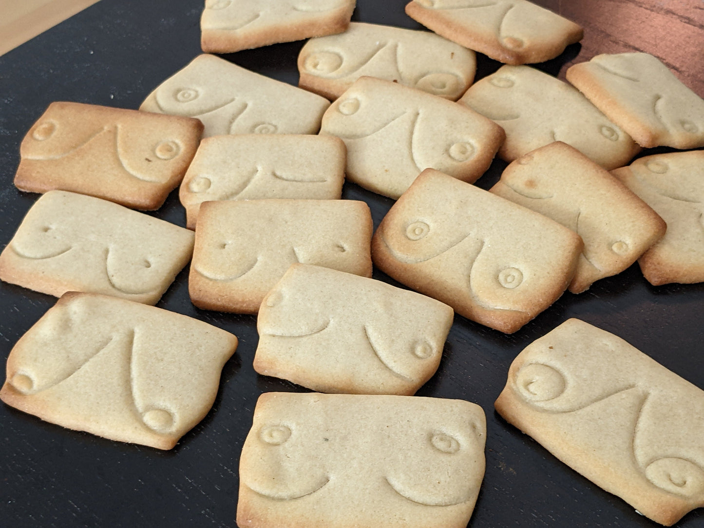 Breast Shaped Cookie Cutters from Germany - 8 Shapes - Biscuit Mold - Fondant Dough - Feminist Cookies - Europe - 3D Printed Cutters